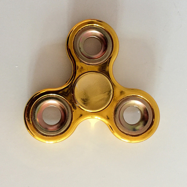Gold Fidget Spinner